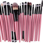 Loose Powder, Blush & Eyeshadow Brush Set