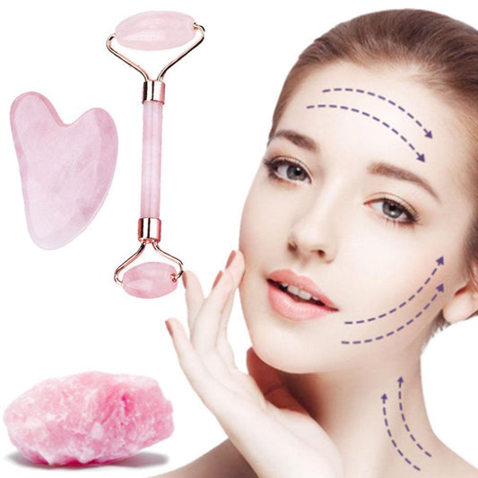 Facial Gua Sha Lifting Stone & Skin Care Rollers