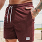 Lace-up Drawstring Shorts Summer Corduroy Sports Short Pants Mens Clothing